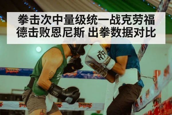 拳击次中量级统一战克劳福德击败恩尼斯 出拳数据对比